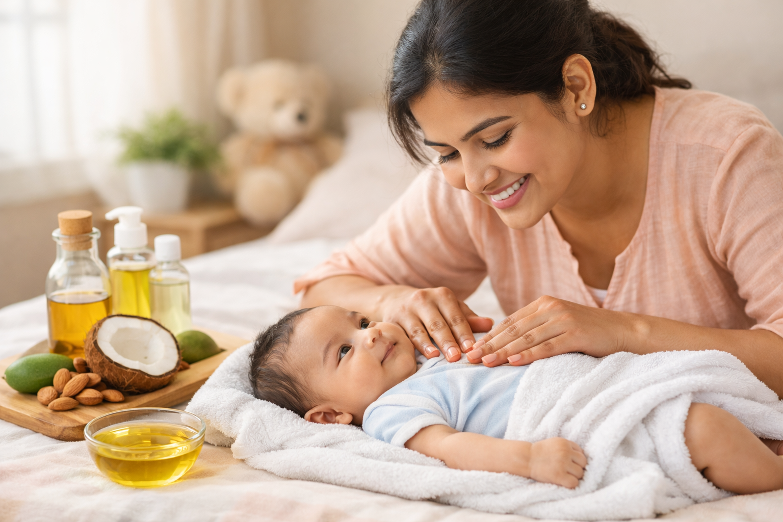 Best Baby Oil for Massage in India