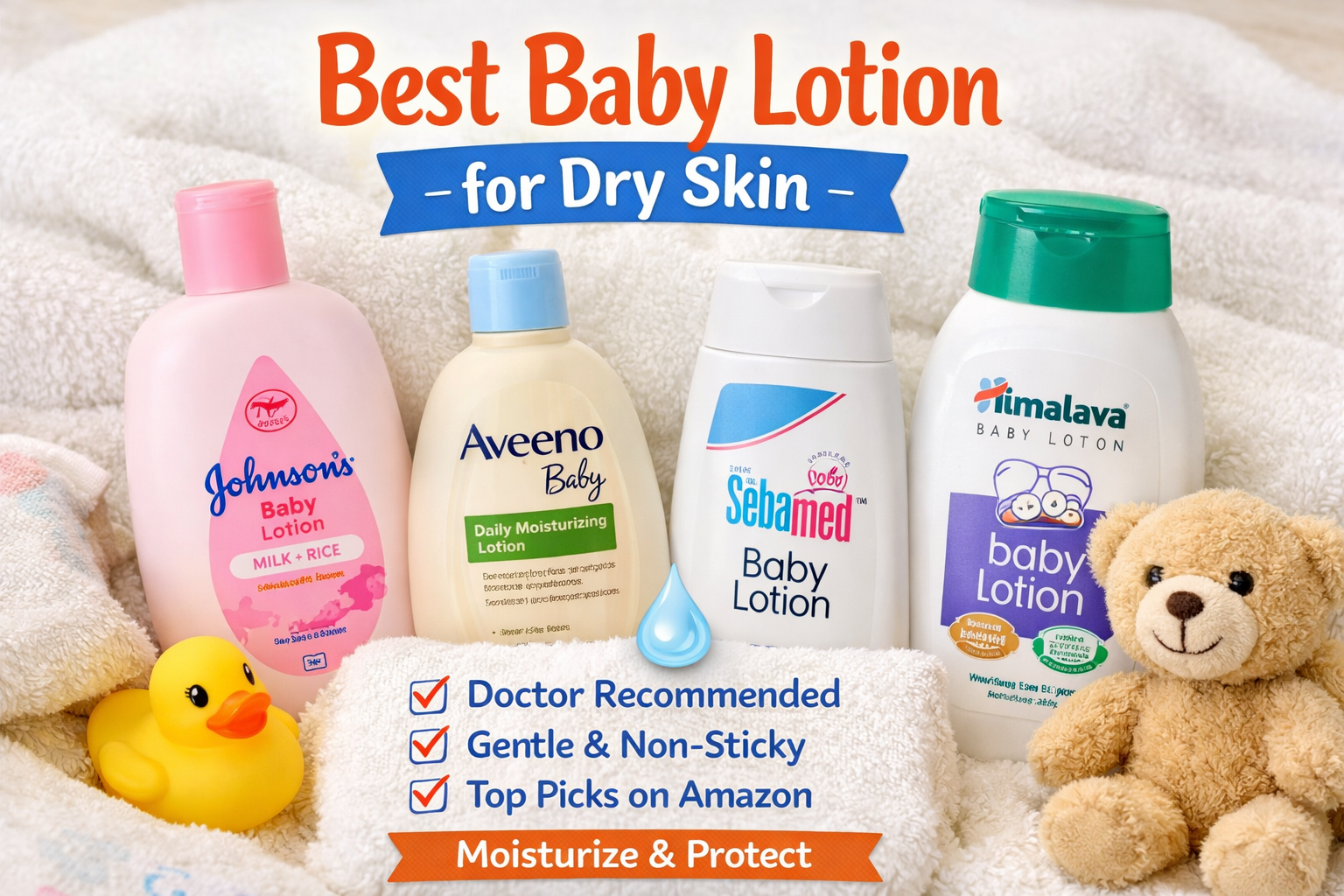 Best Baby Lotion for Dry Skin (2026) — Doctor-Recommended