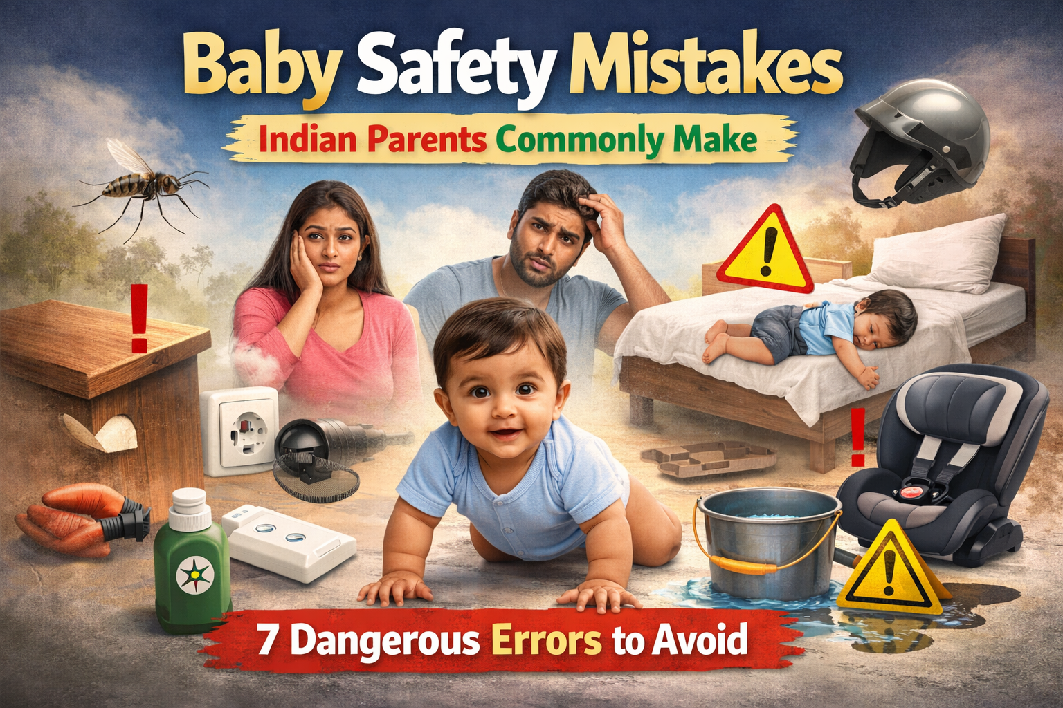 Baby Safety Mistakes Indian Parents