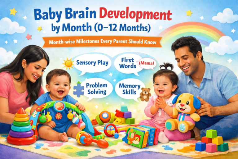 How Baby Brain Development by Month