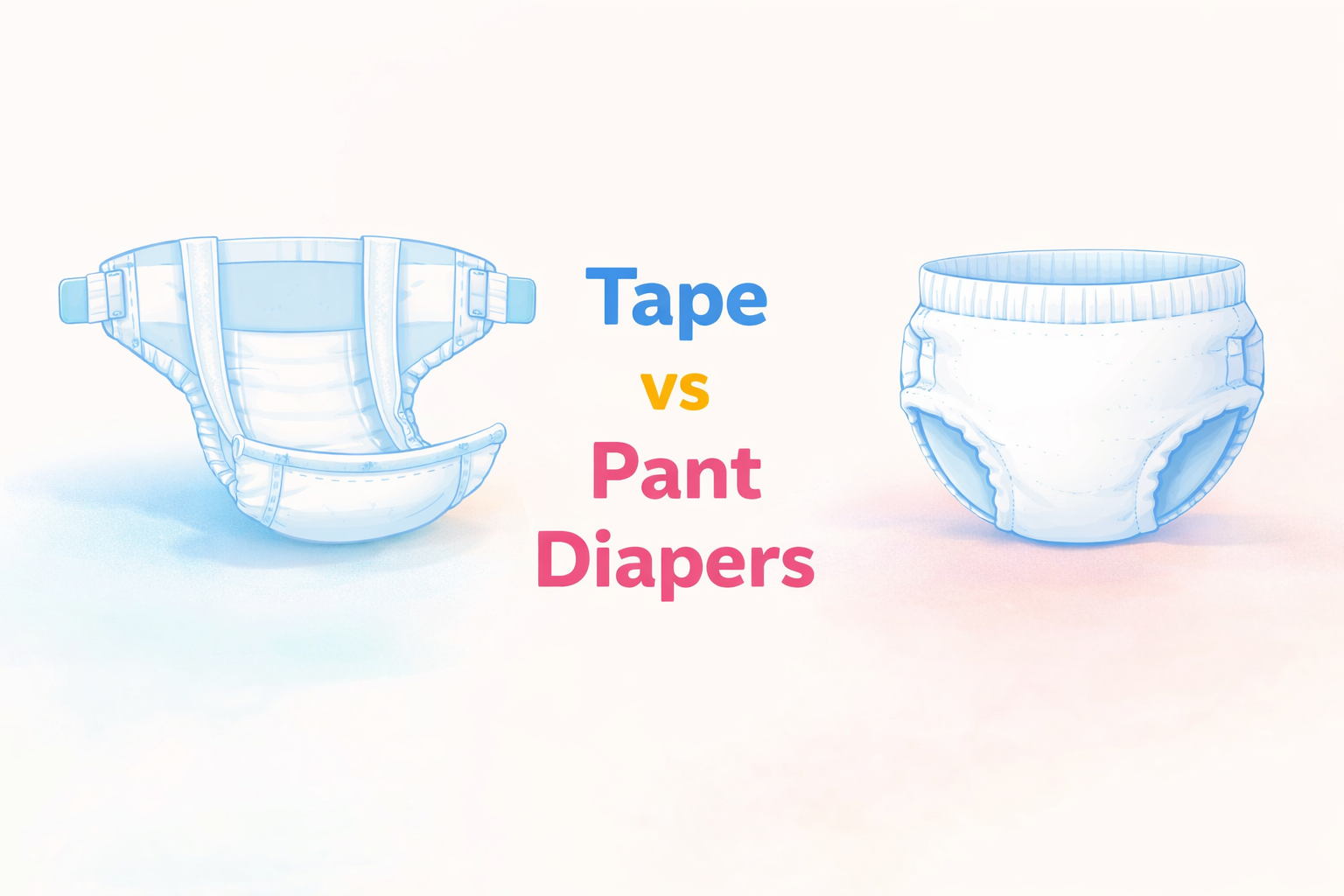 Tape vs Pant Diapers