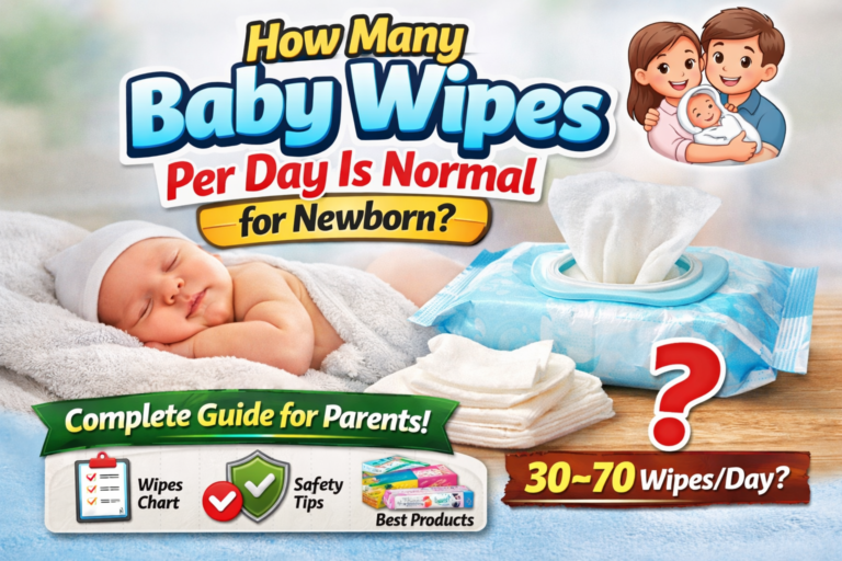 How Many Baby Wipes A Day Is Normal for Newborn