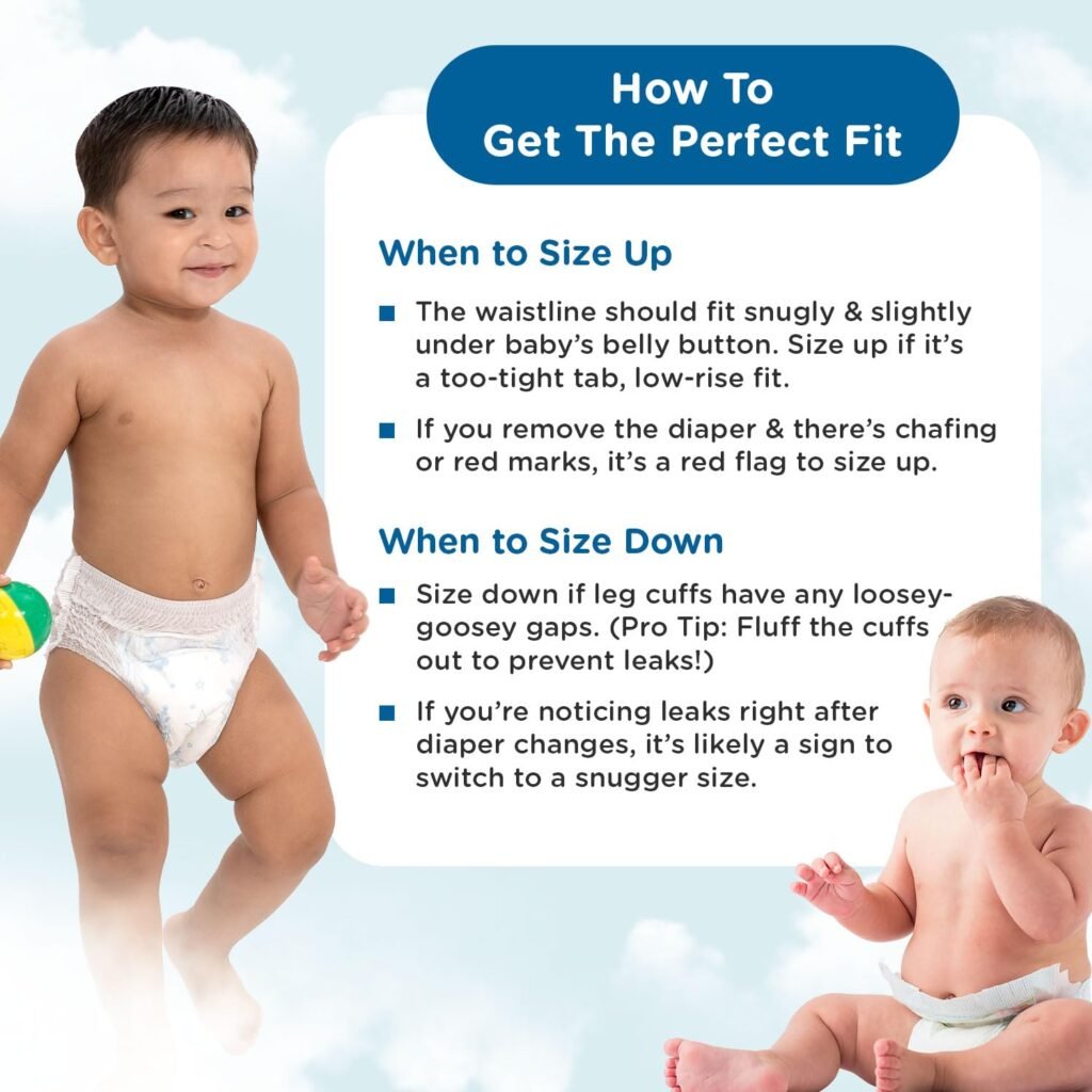 baby diaper size guide