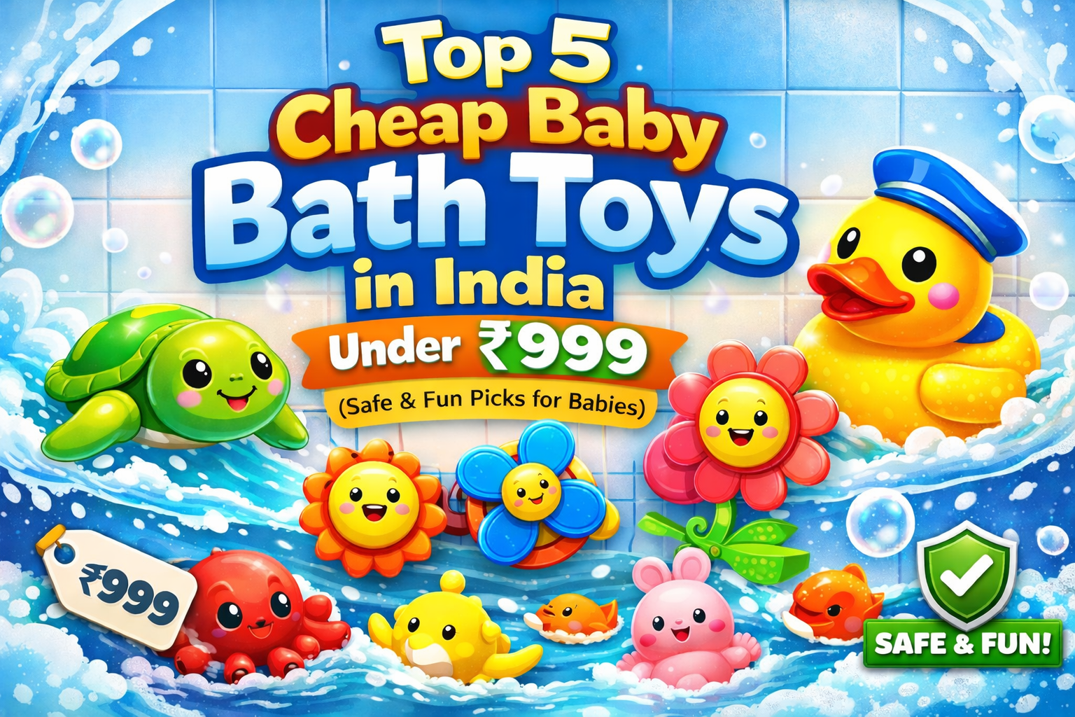 cheap baby bath toys in India